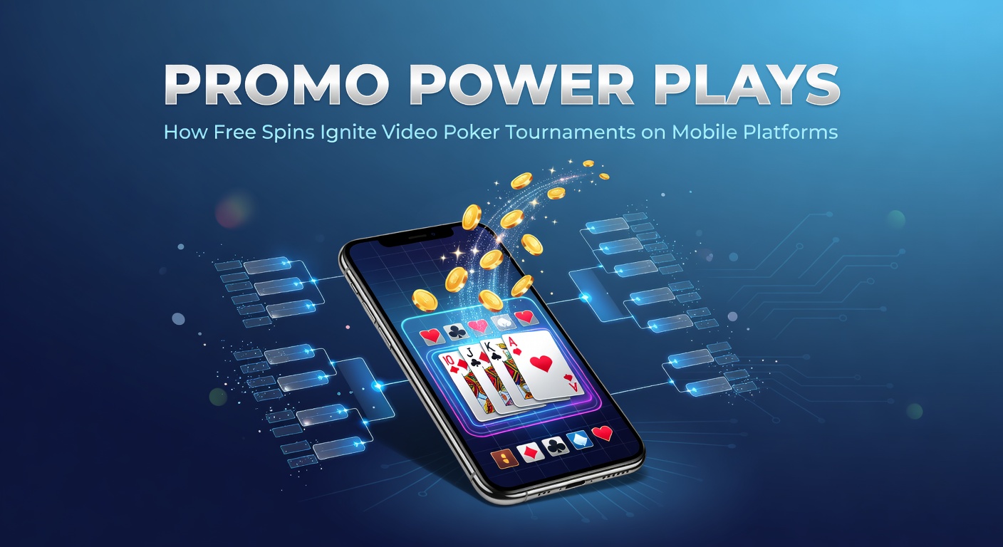 Mobile screen displaying a video poker tournament leaderboard with free spins bonuses highlighted during an active promo event