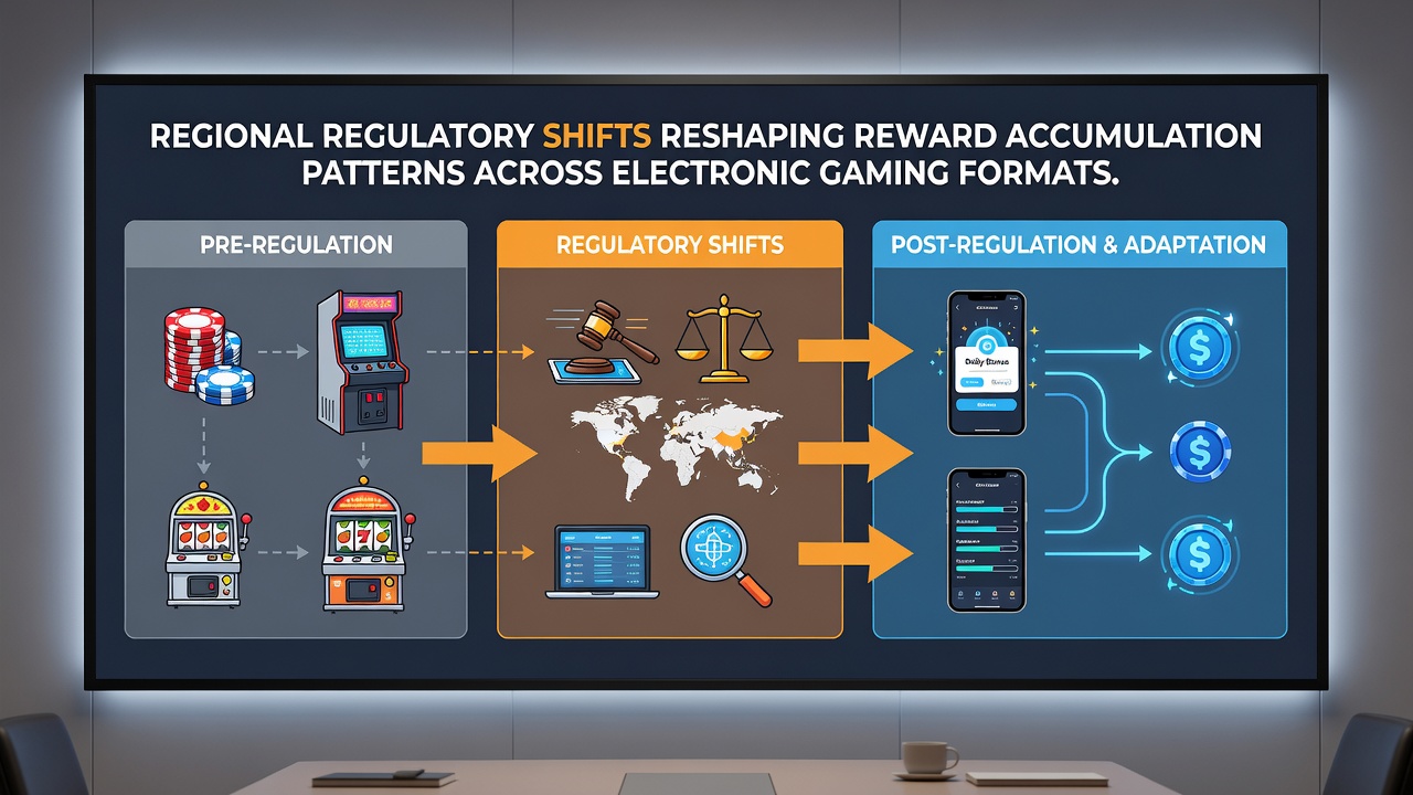 Mobile gaming interfaces showing updated reward accumulation features